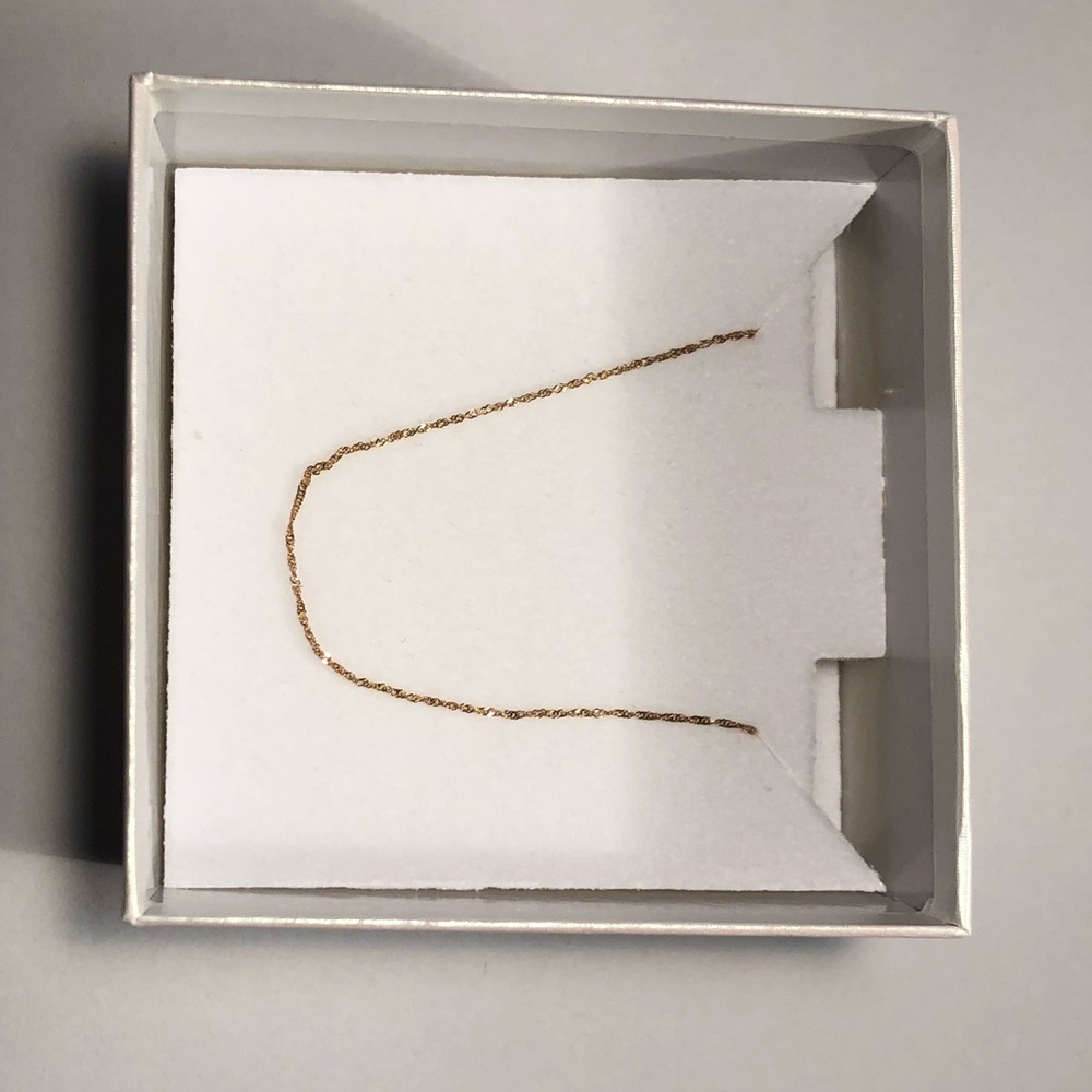 10k gold 18 inch chain